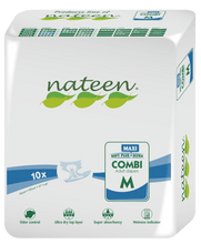 Load image into Gallery viewer, Nateen Combi Maxi Adult Briefs - Nateen Canada - 5420072710815 - Adult Briefs - babywipes nateen canada premium diapers biodegradable sustainable ecoliving ecofriendly toronto vancouver extremely soft co
