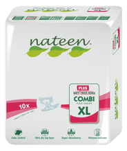 Load image into Gallery viewer, Nateen Combi Plus Adult Briefs - Nateen Canada - 5420072710754 - Adult Briefs - babywipes nateen canada premium diapers biodegradable sustainable ecoliving ecofriendly toronto vancouver extremely soft co
