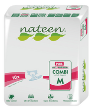 Load image into Gallery viewer, Nateen Combi Plus Adult Briefs - Nateen Canada - 5420072710730 - Adult Briefs - babywipes nateen canada premium diapers biodegradable sustainable ecoliving ecofriendly toronto vancouver extremely soft co
