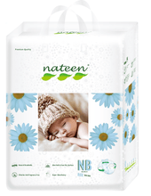 Load image into Gallery viewer, baby wipes nateen canada premium diapers biodegradable sustainable ecoliving ecofriendly toronto vancouver montreal newborn
