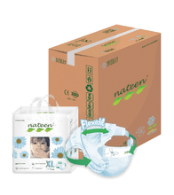 Load image into Gallery viewer, Nateen Premium Baby Diapers with Strong Leak Guard for Overnight Use, Super Absorbent Disposable Diapers, Hypoallergenic, XL
